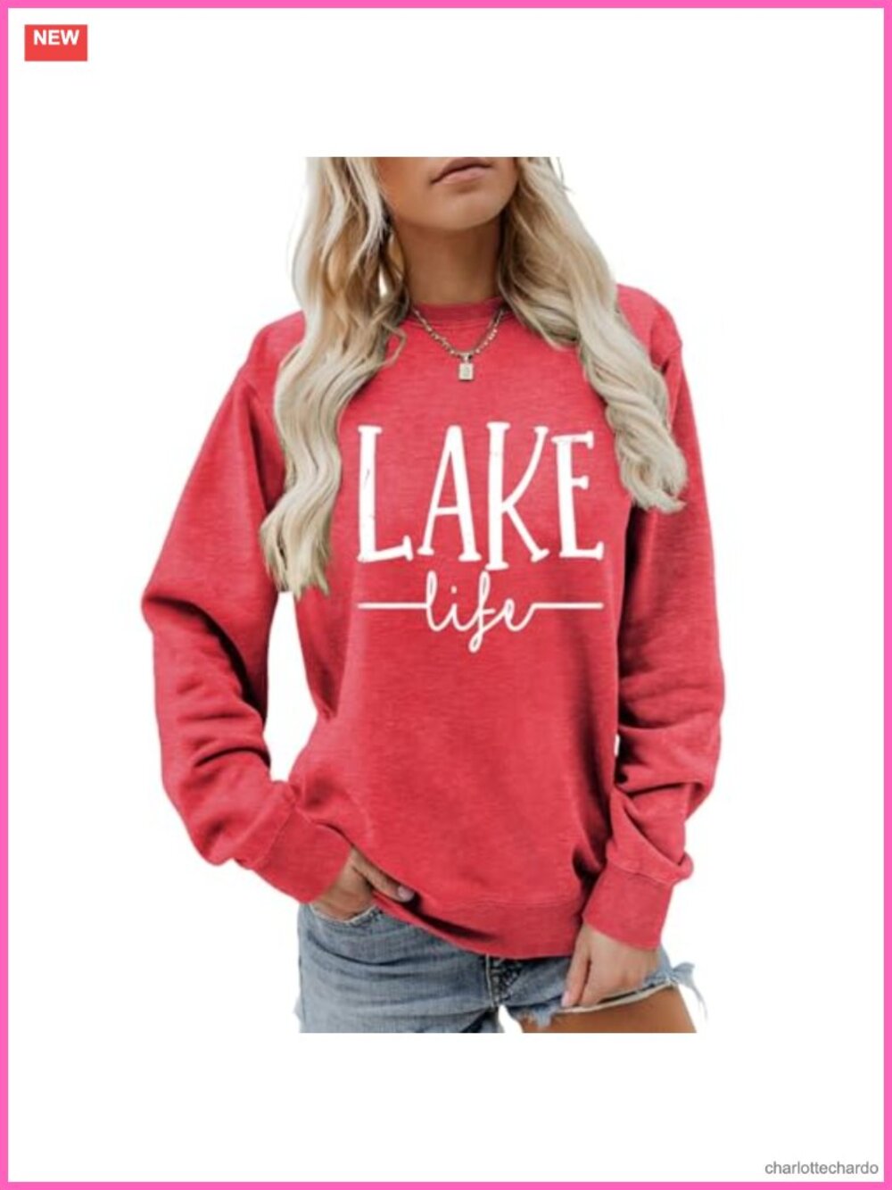 Funny Lake Life Sweatshirt | Women's Weekend Pullover Crewneck Fall Top
